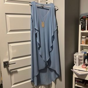 Gorgeous blue high low dress💙